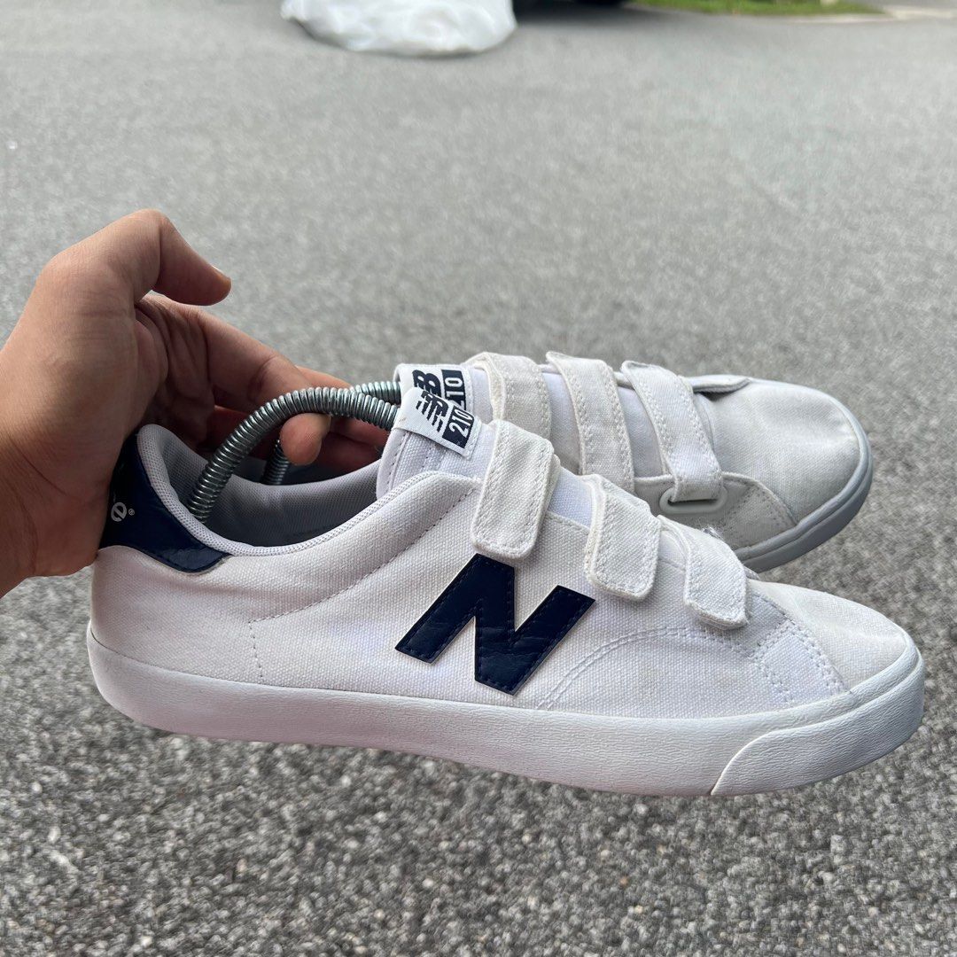 Men's new balance shoes with velcro straps outlet