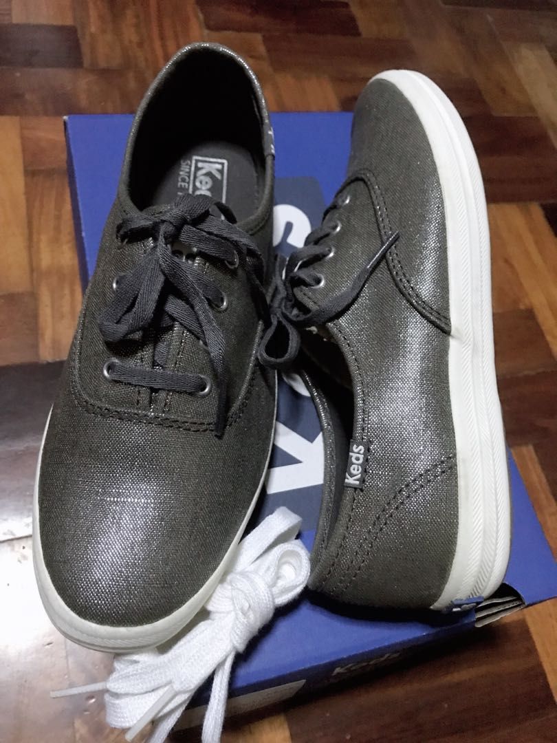 Keds metallic linen shop
