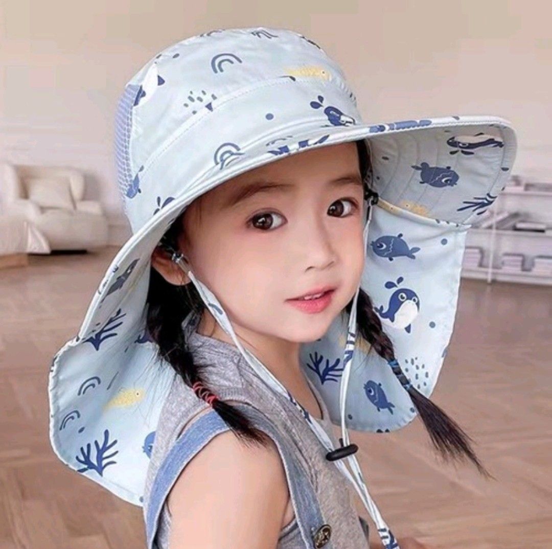 New waterproof sunhat Babies Kids Babies Kids Fashion on