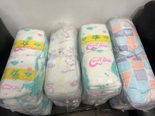 Small Korean Diaper Random design 50pcs