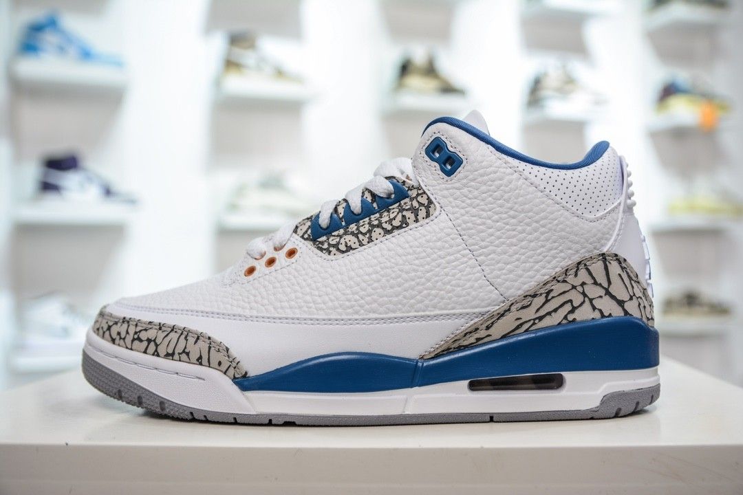 Unc jordan 3 for top sale