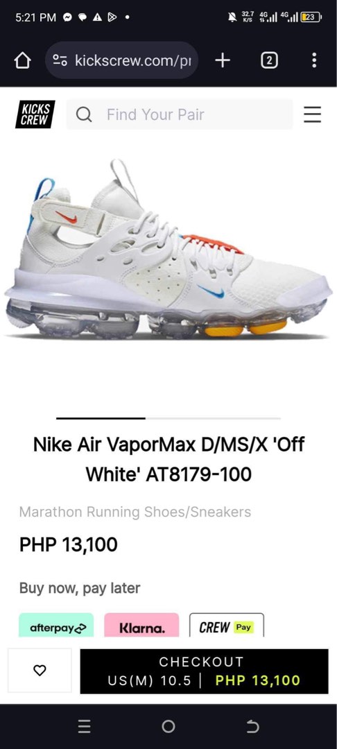 harga nike air vapormax