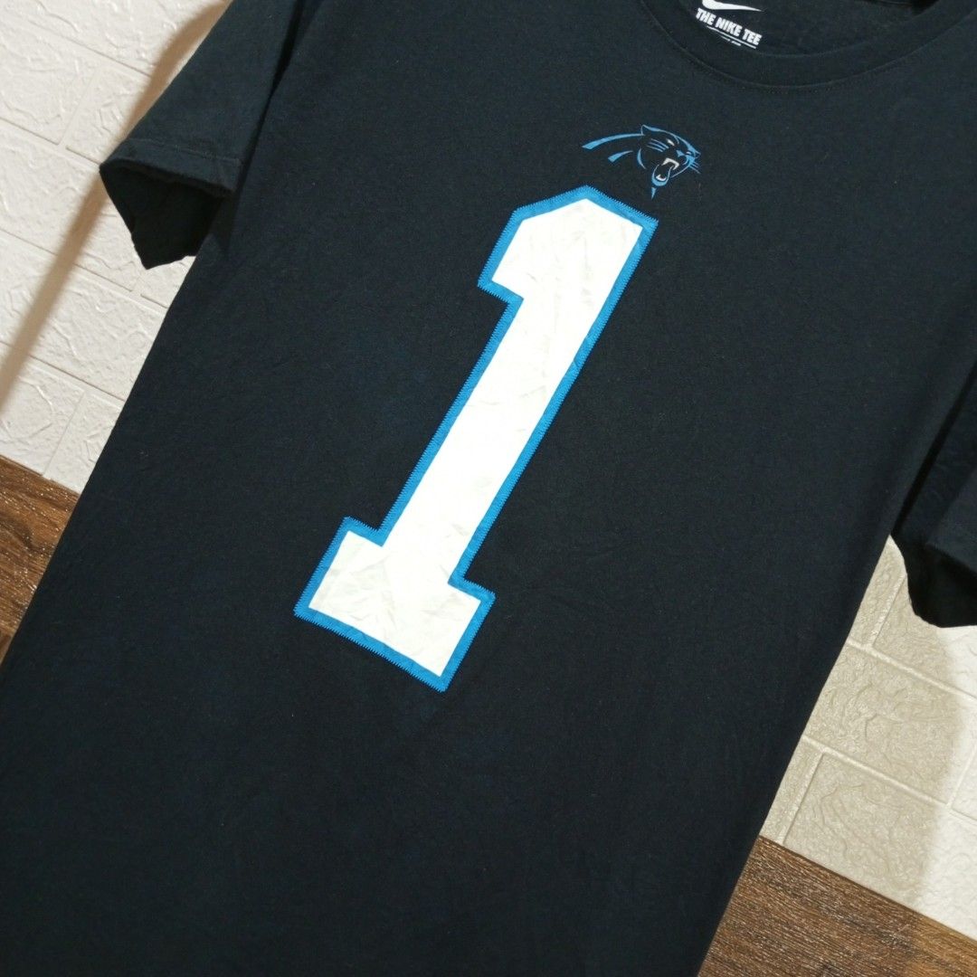 Nike Carolina Panthers Cam Newton T-Shirt, Fesyen Pria, Pakaian