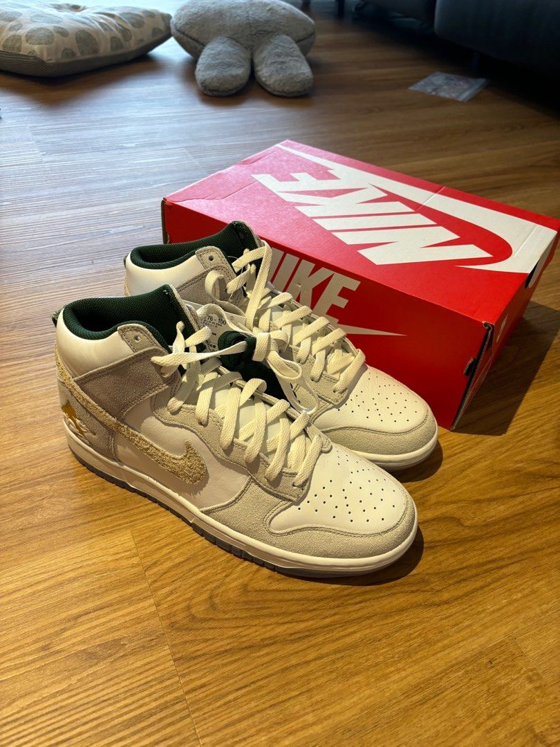 Golden nikes on sale