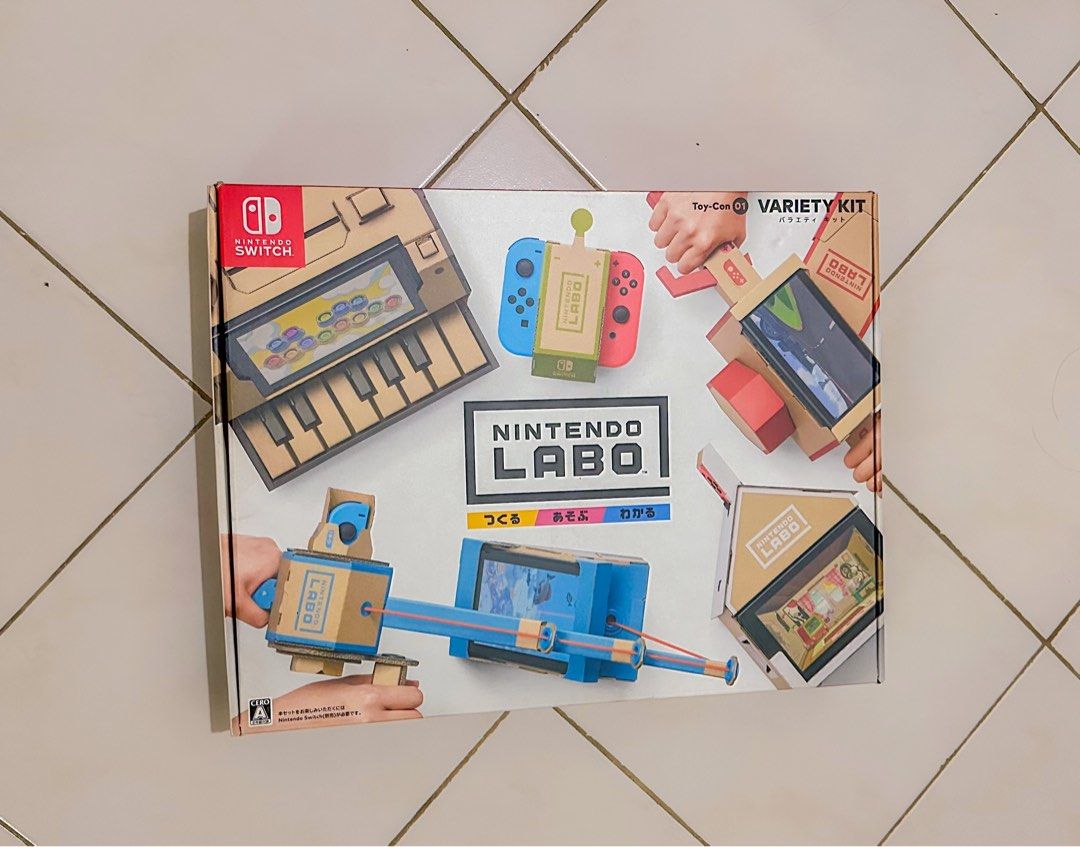 Nintendo Labo Toy-Con 01: Variety Kit, Video Gaming, Video Game Consoles,  Nintendo on Carousell