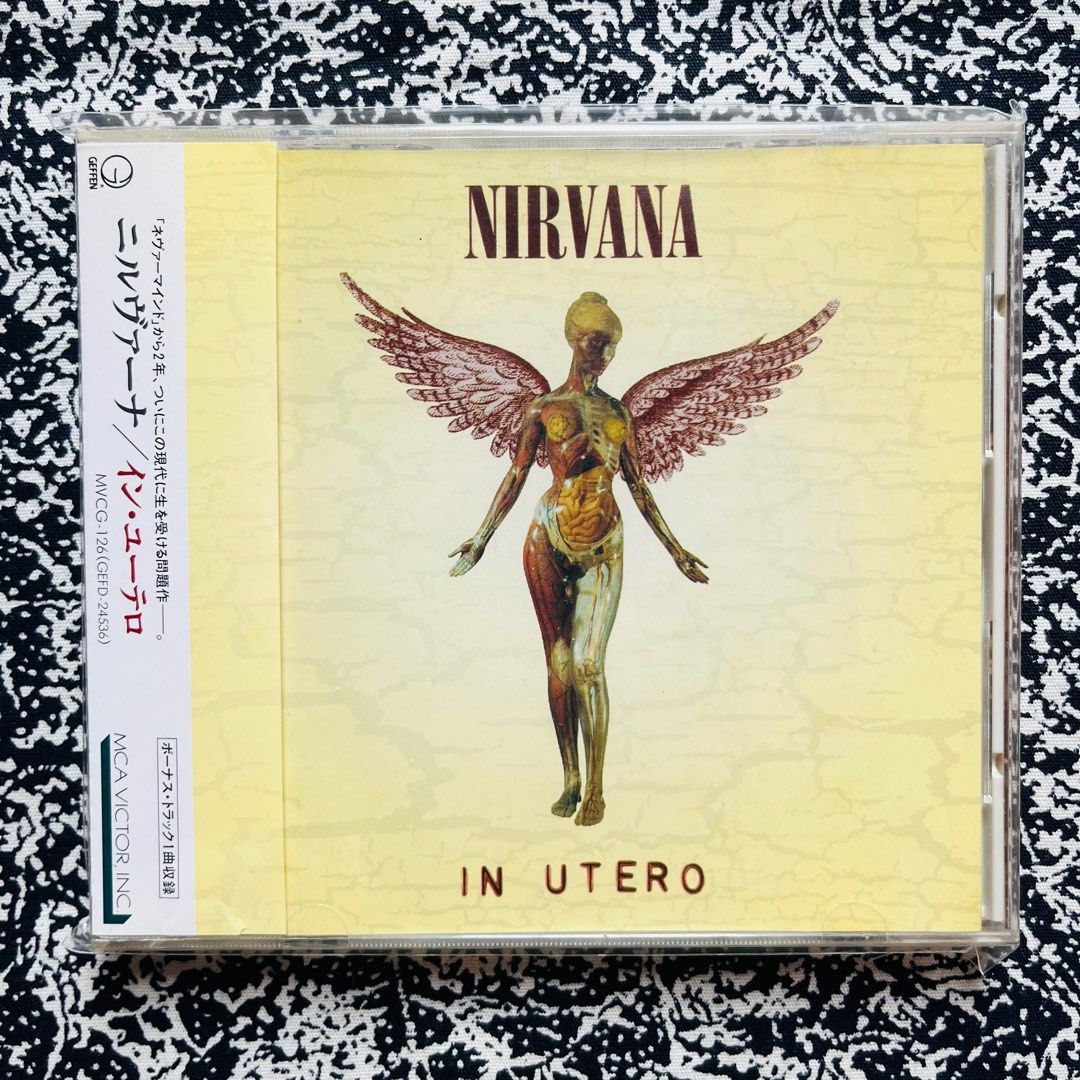 Nirvana - In Utero CD, Hobbies & Toys, Music & Media, CDs & DVDs on ...