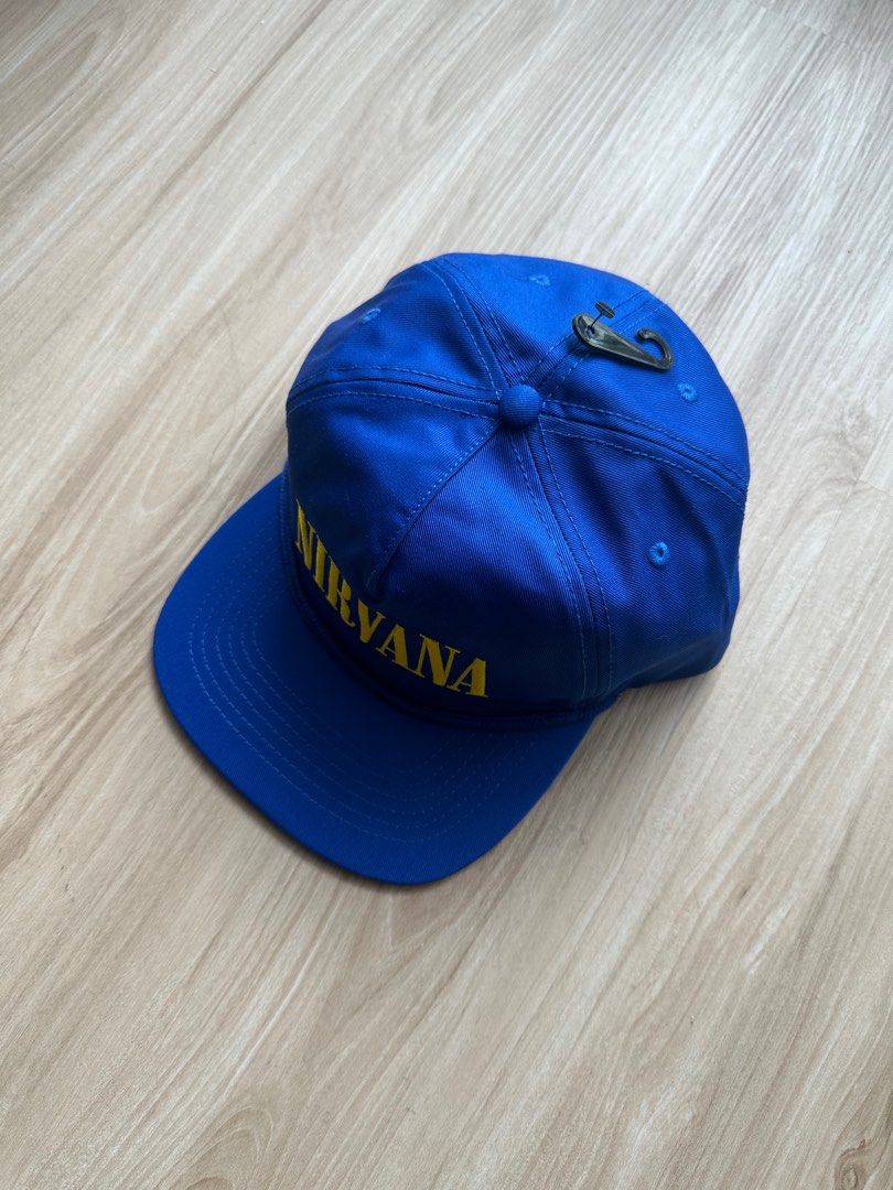 Nirvana Nevermind cap (Category: Cap & Hats) located in Kuala Lumpur. Submitted by vtgneverdies (Listing ID 1270145839, Image 3). Description: Official 2023 Nirvana Merch - Iconic Nevermind snapback Brand new.