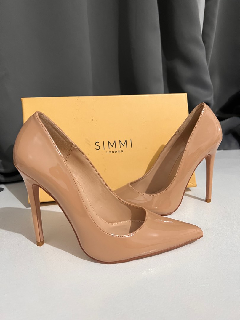 Simmi store nude heels
