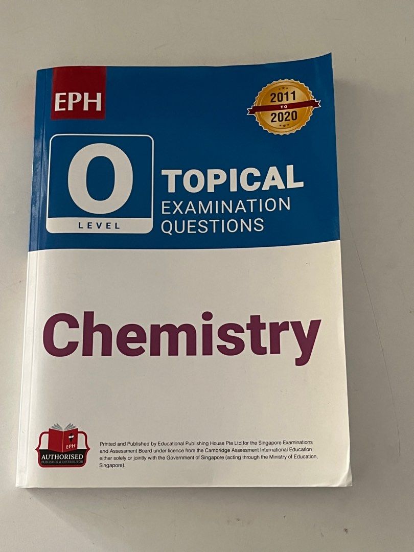 O Level Chemistry Tys Hobbies And Toys Books And Magazines Assessment Books On Carousell 9471
