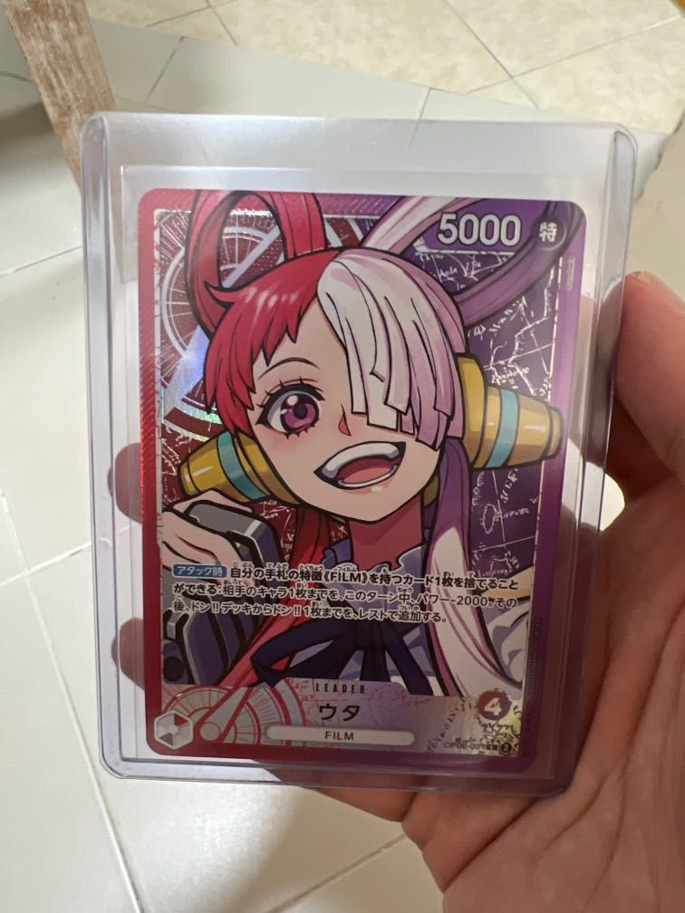 One Piece TCG OP06 Uta Leader, Hobbies & Toys, Toys & Games on Carousell