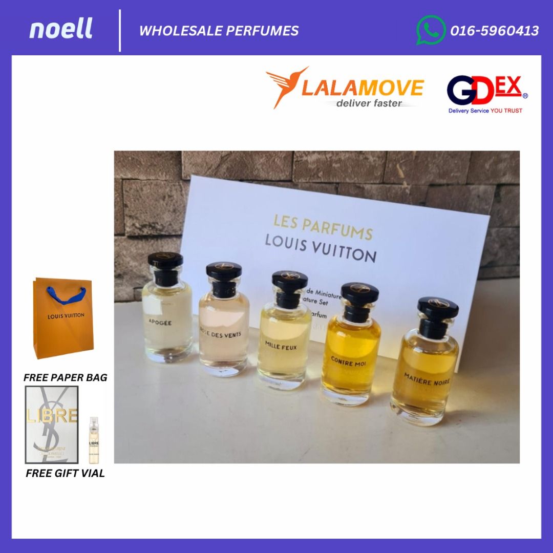 Louis vuitton les top parfums miniature set