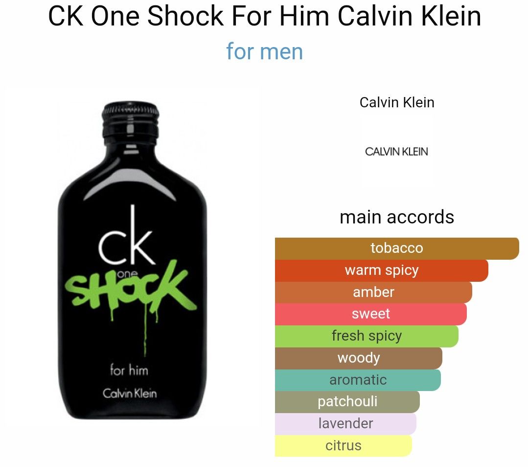 — Calvin Klein CK Shock Man Cologne