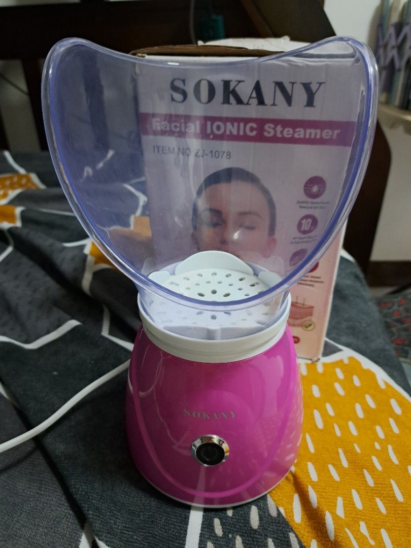 Original Sokany Facial Ionic Steamer, Beauty & Personal Care, Face