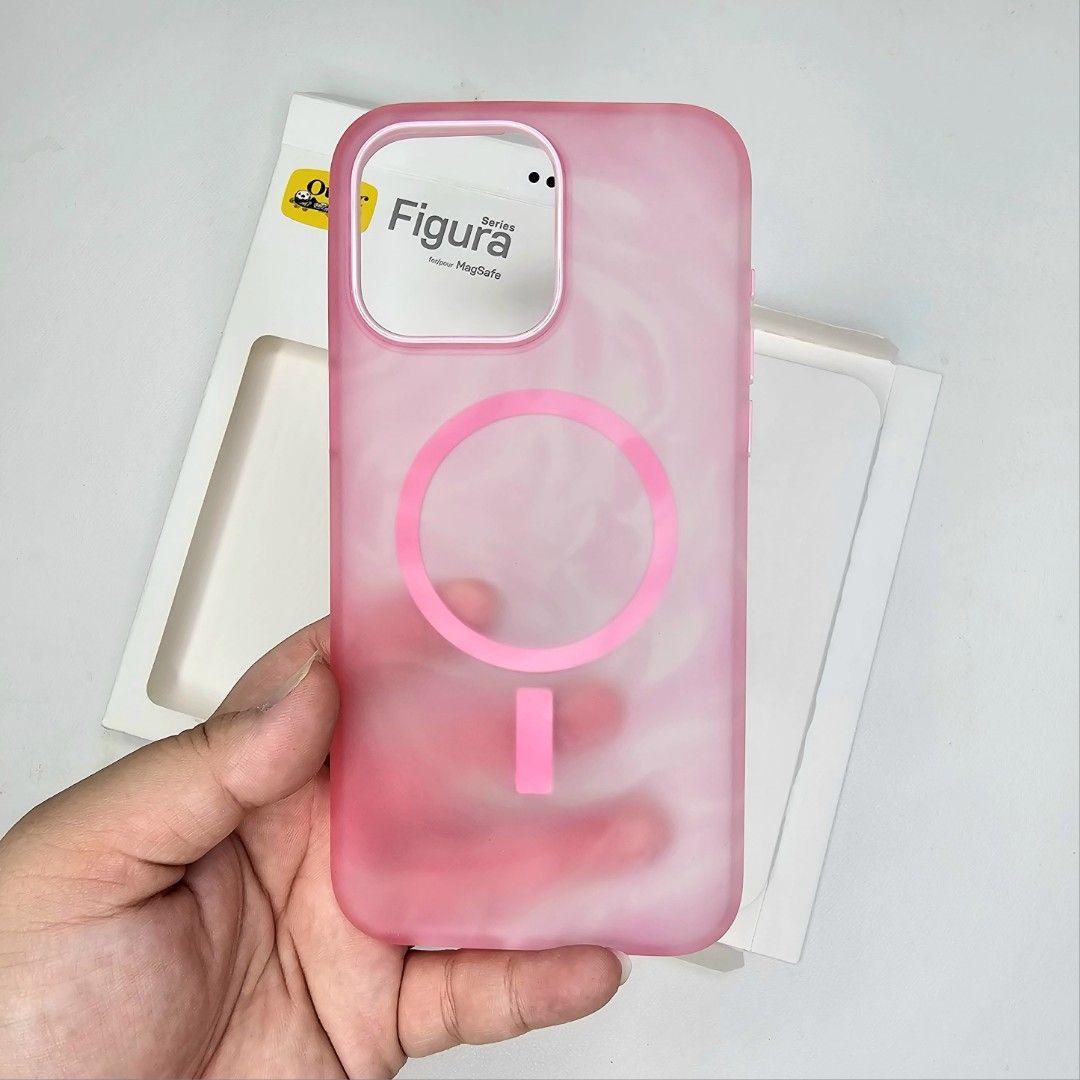 OtterBox iPhone 15 Plus Figura Series Case for MagSafe Teaberry