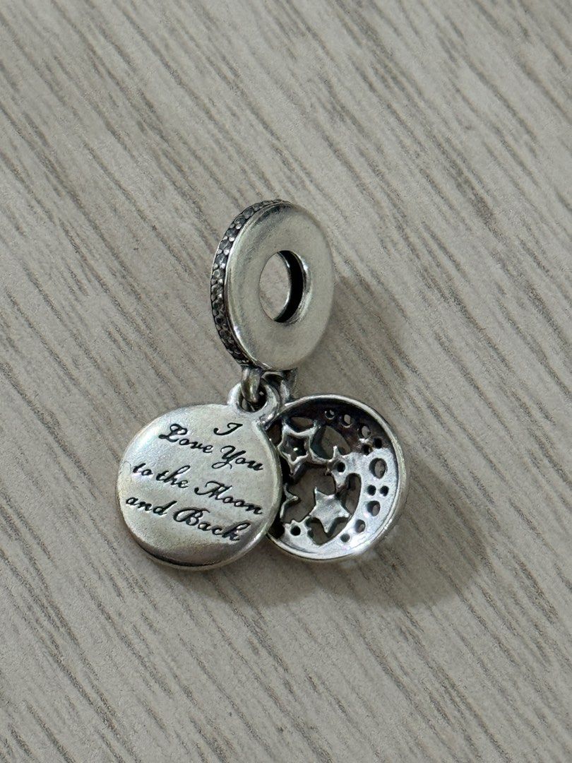 Dangle Charm Love You To The Moon And Back Pandora Pandora Moon