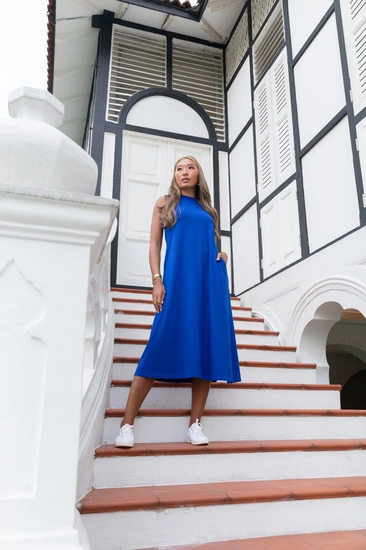 Electric blue dress what shoes new arrivals