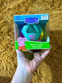 Peppa Pig Baby Rattle Ball Brand New