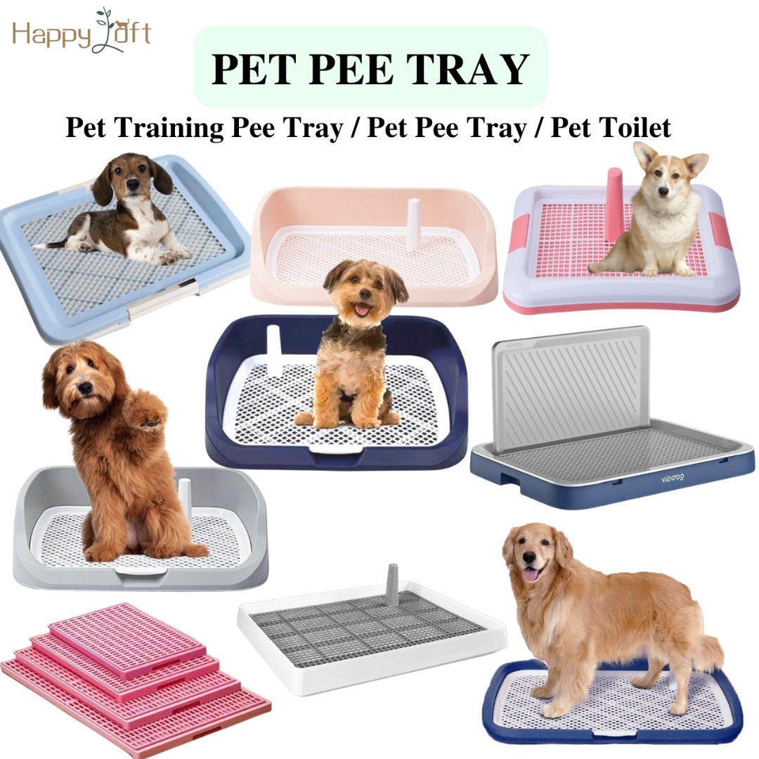 Pet Pee Tray Training Pee Tray Pet Toilet Dog Deep Exclosed With Lock