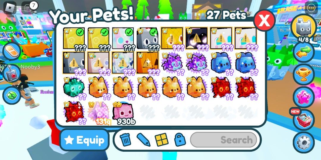 PET SIMULATOR 99 - PS99 - ROBLOX - GEMS - PETS - HUGES - CHEAP AND FAST