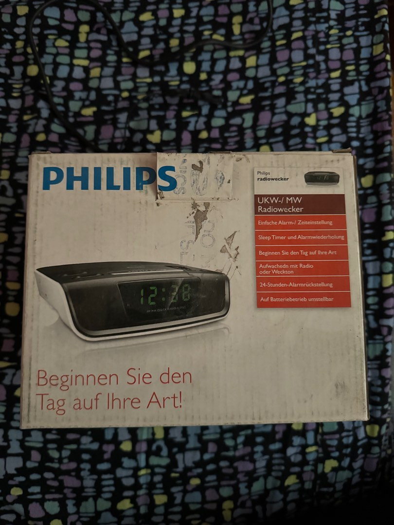 Philips Radio Wecker (Preloved), Audio, Soundbars, Speakers ...