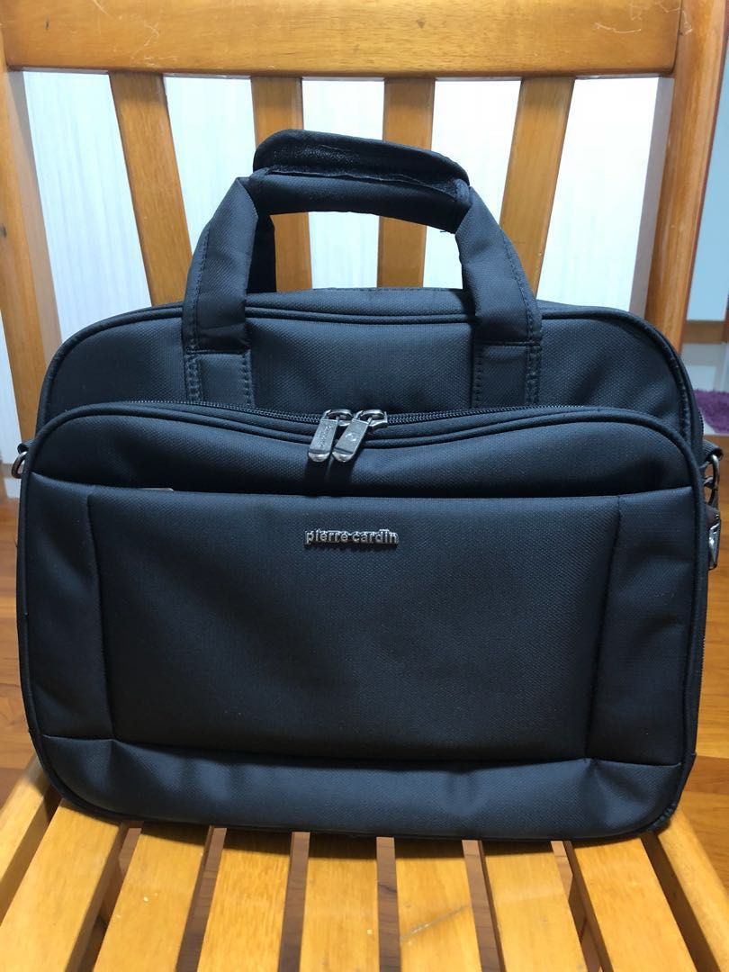 Pierre Cardin laptop bag ( black ), Computers & Tech, Parts