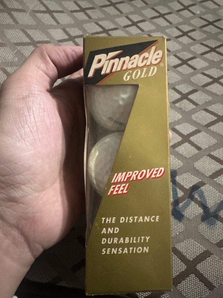 Pinnacle gold golf ball, Sports Equipment, Sports & Games, Golf on ...