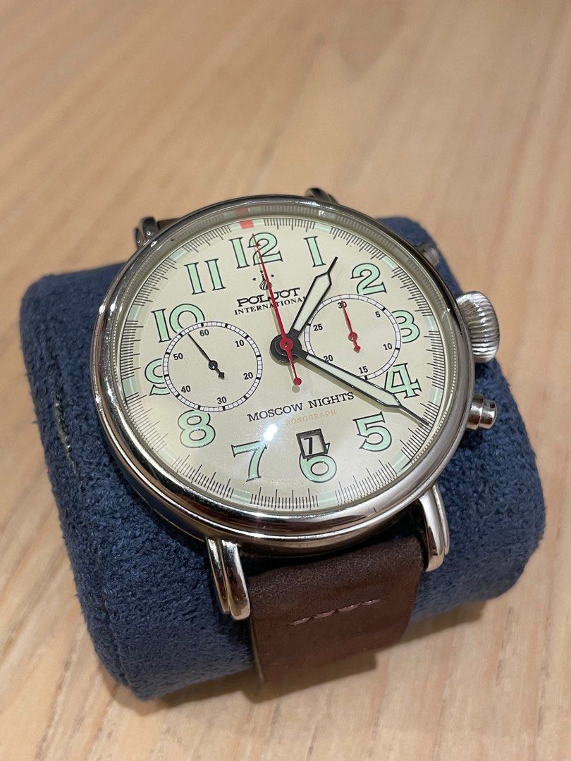 Poljot International Vintage Watch Moscow Nights Manual