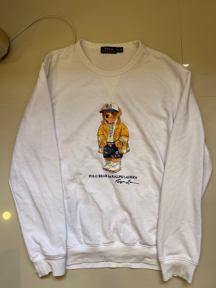 White polo bear discount sweater