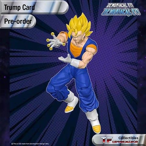 Pre-order] Demoniacal Fit Dragon Ball Z Vegetto 1/12 Trump Card, Hobbies &  Toys, Toys & Games on Carousell