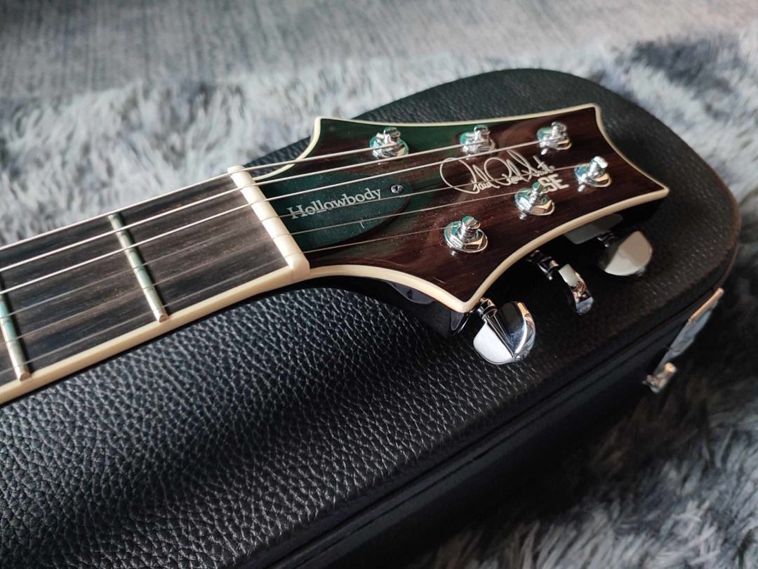 PRS SE Hollowbody TriColor Sunburst with Gotoh 510 Locking Tuners