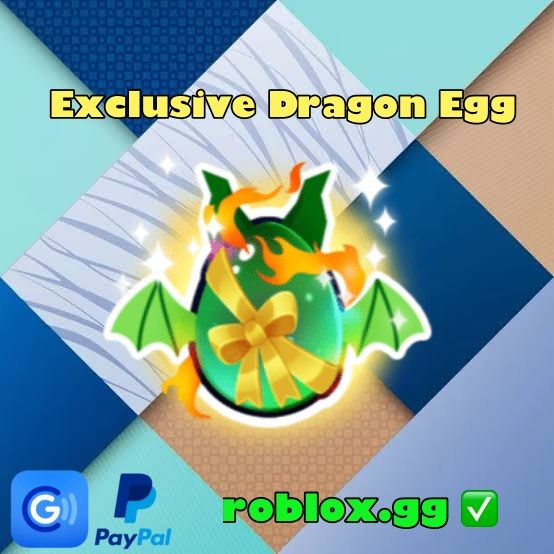 PS99 🐉 Exclusive Dragon Egg - Roblox Pet Simulator 99, Video Gaming,  Gaming Accessories, In-Game Products on Carousell