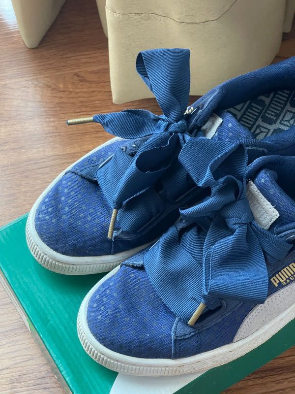 Puma basket deals heart denim philippines
