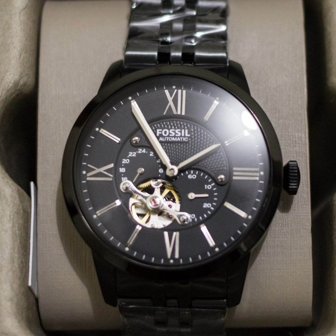 Fossil Townsman Black Dial Men s Multifunction Watch ME3062
