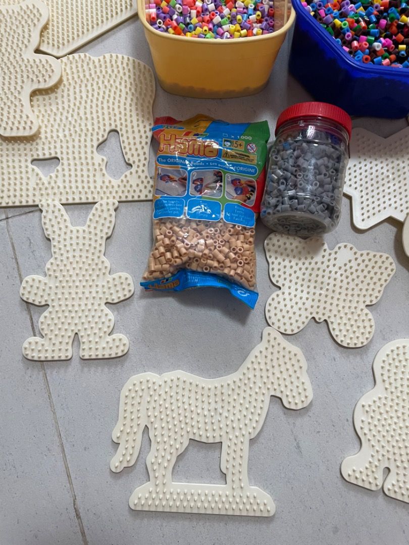 Pyssla Beads and Templates, Hobbies & Toys, Toys & Games on Carousell