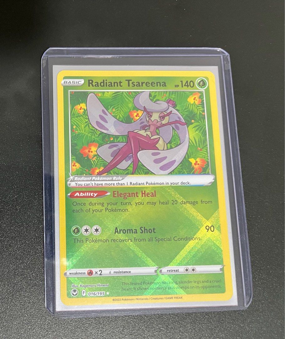 pokemon cards x Radiant Tsareena main image 0