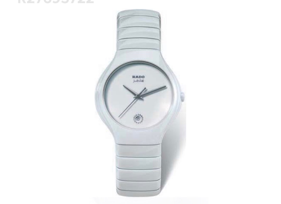 Rado jubile on sale ceramic white
