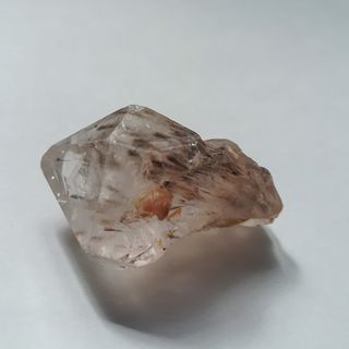 Raw Goethite in Clear Quartz Pendant