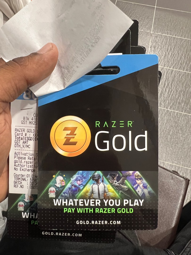 Razer gold, Video Gaming, Video Games, Others on Carousell
