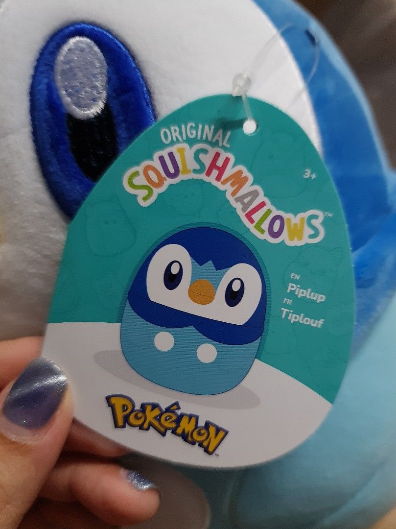 Piplup Squishmallows Plush - 12 In.