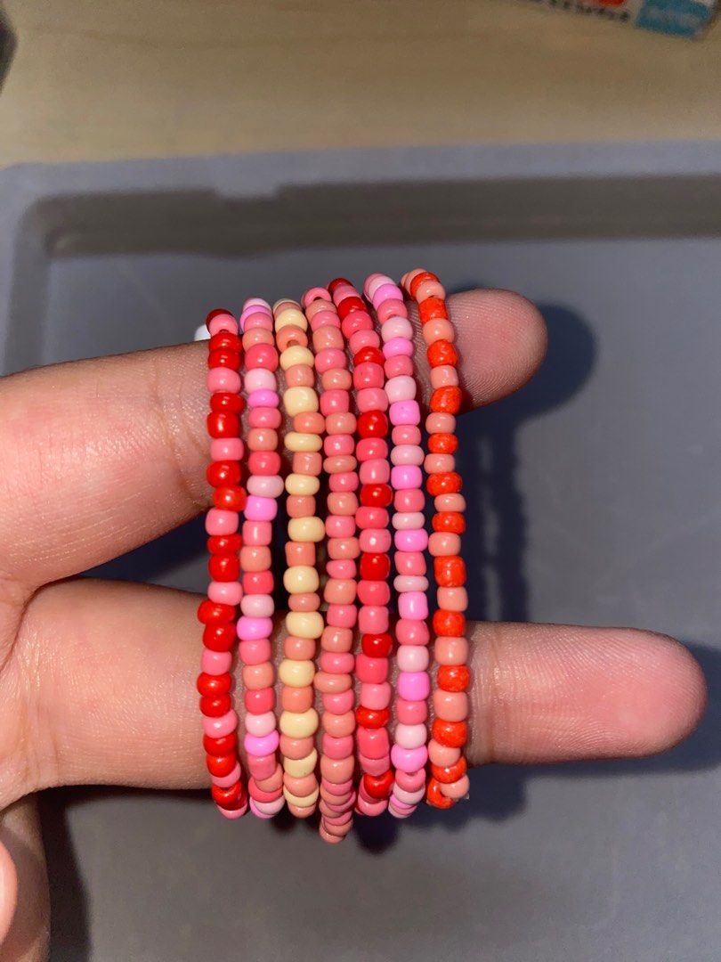 Red bead new arrivals bracelet