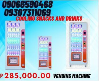 regular size vending machine cooling for snacks and drinks
