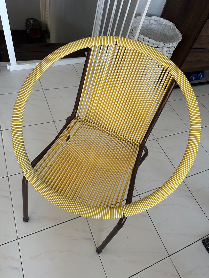 Retro String Chairs 1 set (2 Units), Furniture & Home Living, Furniture