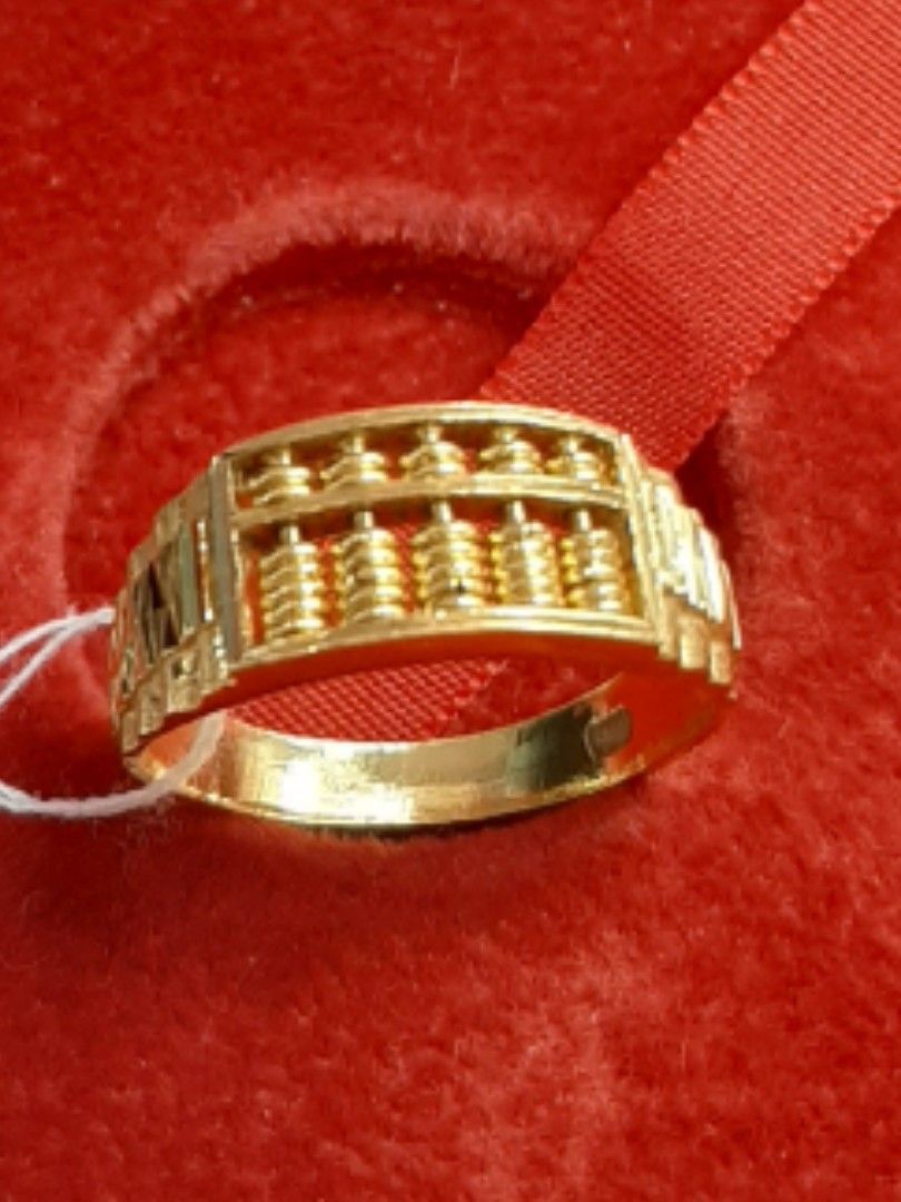 21 karat gold ring, weight 1.73 grams - زمرد ذهب و الماس