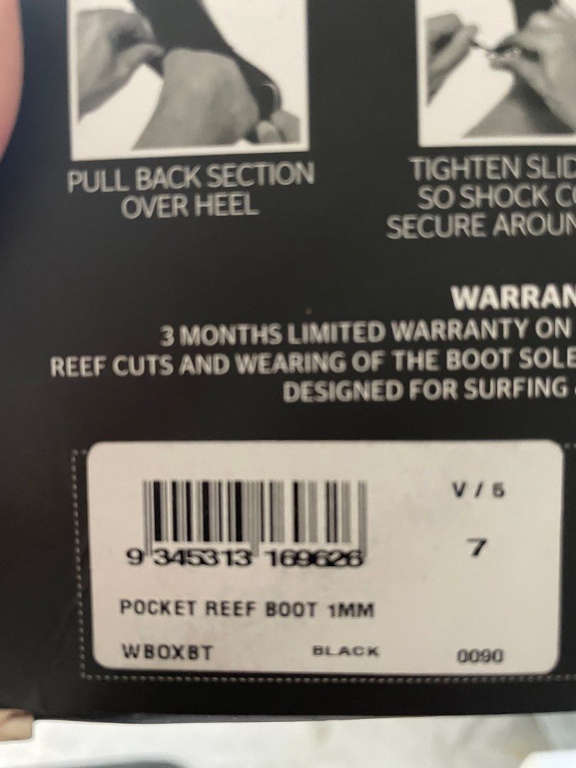 Pocket reef online boot rip curl