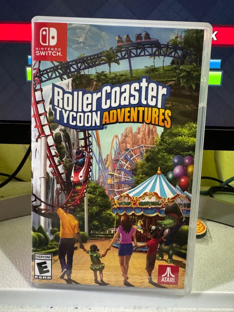 Roller Coaster Tycoon Adventures Nintendo Switch Physical Used
