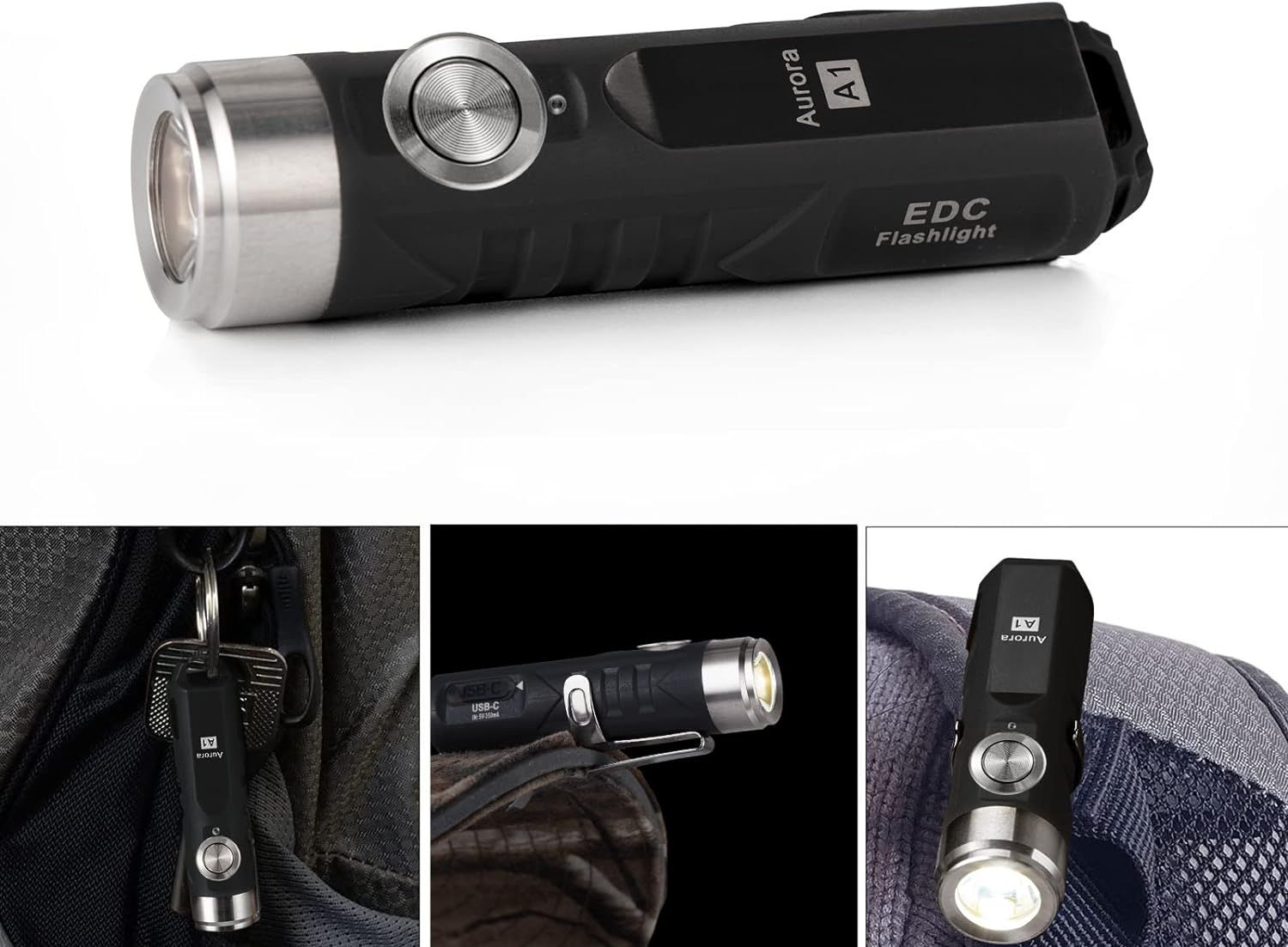 550 lumens cree xp g3 s5led mini keychain rechargeable flashlight RovyVon 550 Lumens CREE XP-G3 S5 LED Super Bright Outdoor EDC Mini Keychain  Rechargeable LED Flashlight, 45 Minutes Fast Charging Small Torch,Model  A1(Black), Sports Equipment, Hiking & Camping on Carousell