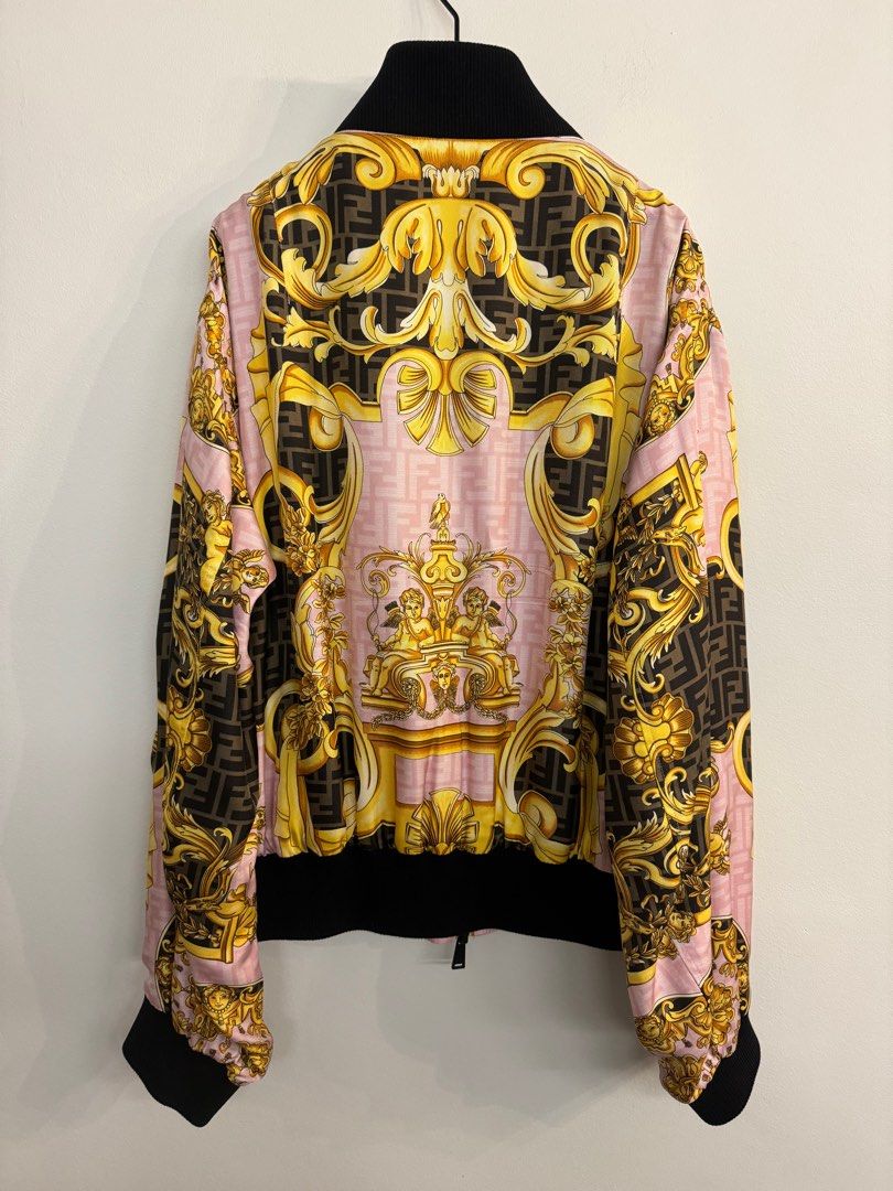 Versace silk jacket best sale