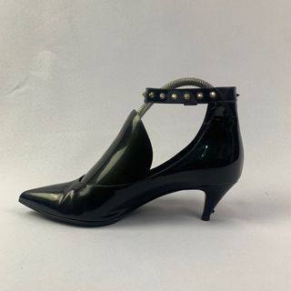 Saint Laurent - Patent Studded - Kitten Heel