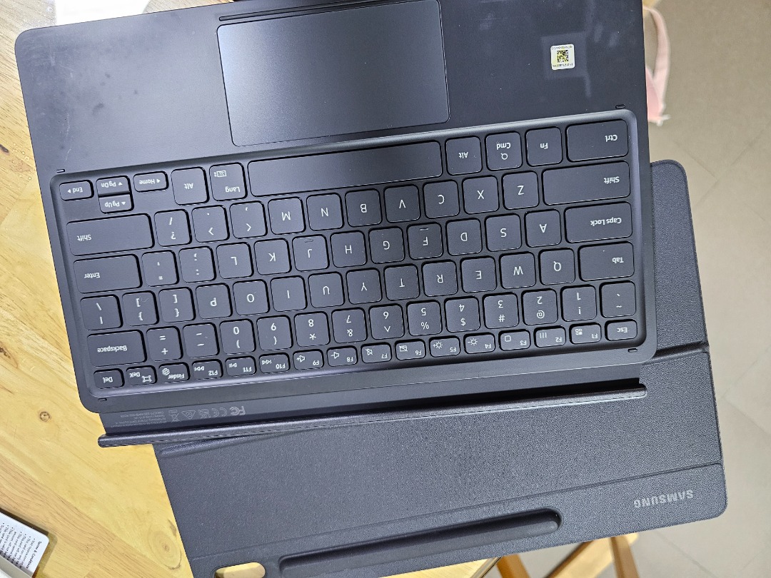 Samsung Galaxy Tab S7+ Keyboard with Touch pad Book Cover, Computers ...