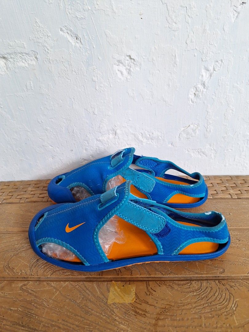 Sepatu sendal anak second original Nike sunray protect size 34
